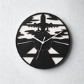 Runway & Aeroplane Wall Clock