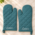 Personalised Oven Gloves with Name